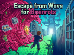 Παιχνίδι Escape from Wave for Brainrots