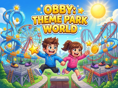 Παιχνίδι Obby: Theme Park World