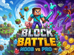 Παιχνίδι Block Battle - Noob vs Pro