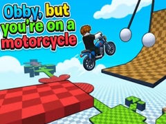 Παιχνίδι Obby, but you're on a motorcycle