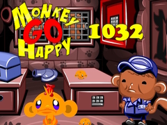 Παιχνίδι Monkey Go Happy Stage 1032