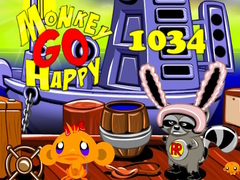 Παιχνίδι Monkey Go Happy Stage 1034