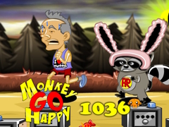 Παιχνίδι Monkey Go Happy Stage 1036