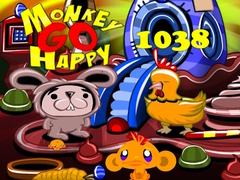 Παιχνίδι Monkey Go Happy Stage 1038