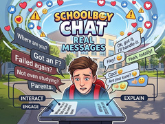 Παιχνίδι Schoolboy Chat: Real Messages