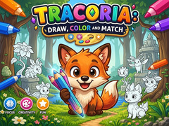 Παιχνίδι Tracoria: Draw, Color & Match