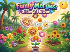 Παιχνίδι Funny Merges: Grow a Flower