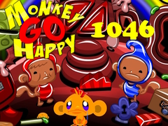 Παιχνίδι Monkey Go Happy Stage 1046