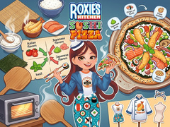 Παιχνίδι Roxie's Kitchen: Sushi Pizza
