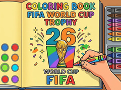 Παιχνίδι Coloring Book: FIFA World Cup Trophy