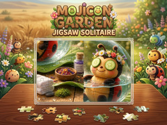 Παιχνίδι Mojicon Garden Jigsaw Solitaire!