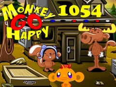 Παιχνίδι Monkey Go Happy Stage 1054