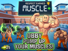 Παιχνίδι Obby Pump Up Your Muscles! 