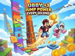 Παιχνίδι Obby +1 Jump Power Every Second