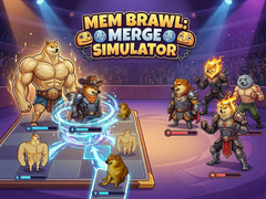 Παιχνίδι Mem Brawl: Merge Simulator
