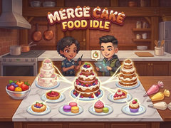 Παιχνίδι Merge Cake: Food Idle