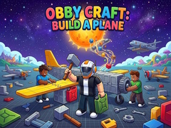 Παιχνίδι Obby Craft: Build a Plane