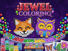 Παιχνίδι Jewel Coloring