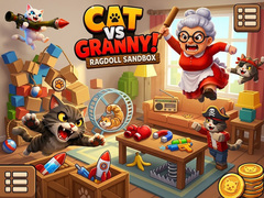 Παιχνίδι Cat Vs Granny! Ragdoll Sandbox