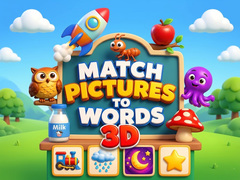 Παιχνίδι Match Pictures to Words 3D