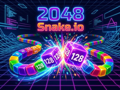 Παιχνίδι 2048 Snake.io