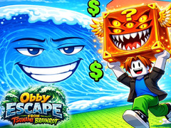 Παιχνίδι Obby Escape from Tsunami Brainrot