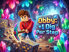 Παιχνίδι Obby: +1 Dig Per Step