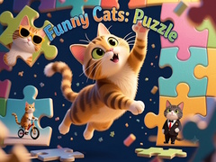 Παιχνίδι Funny Cats: Puzzle