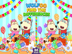 Παιχνίδι Wolfoo Spot The Difference