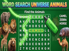 Παιχνίδι Word Search Universe Animals