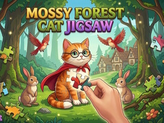 Παιχνίδι Mossy Forest Cat Jigsaw