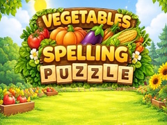 Παιχνίδι Vegetable Spelling Puzzle