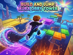 Παιχνίδι Build and Jump: Aura Obby Tower