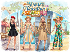 Παιχνίδι Maria's Vacation Seasons Dress Up