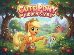 Παιχνίδι Cute Pony: Hidden Stars