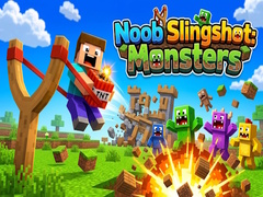 Παιχνίδι Noob Slingshot: Monsters