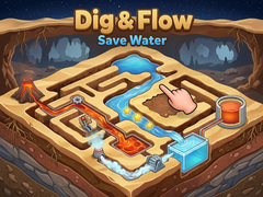 Παιχνίδι Dig & Flow - Save Water