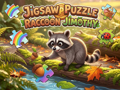 Παιχνίδι Jigsaw Puzzle: Raccoon Jimothy 