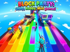 Παιχνίδι Block Party: Obby, Robby, Mini games!