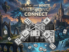 Παιχνίδι Black and White Mahjong Connect