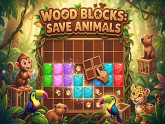 Παιχνίδι Wood Blocks: Save Animals