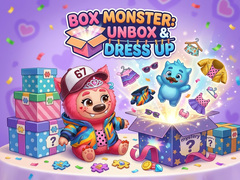 Παιχνίδι Box Monster: Unbox & Dress Up