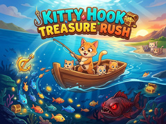 Παιχνίδι Kitty Hook Treasure Rush