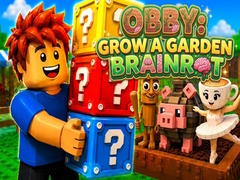 Παιχνίδι Obby: Grow a Garden Brainrot