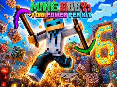 Παιχνίδι Mine Obby: +1 Dig Power per Hit