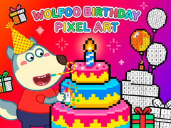 Παιχνίδι Wolfoo Birthday Pixel Art
