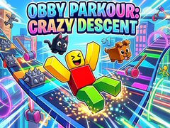 Παιχνίδι Obby Parkour: Crazy Descent