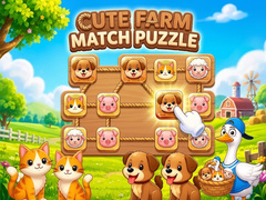 Παιχνίδι Cute Farm Match Puzzle