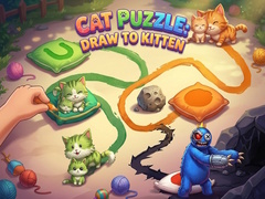 Παιχνίδι Cat Puzzle: Draw To Kitten