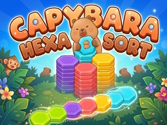 Παιχνίδι Capybara Hexa Sort